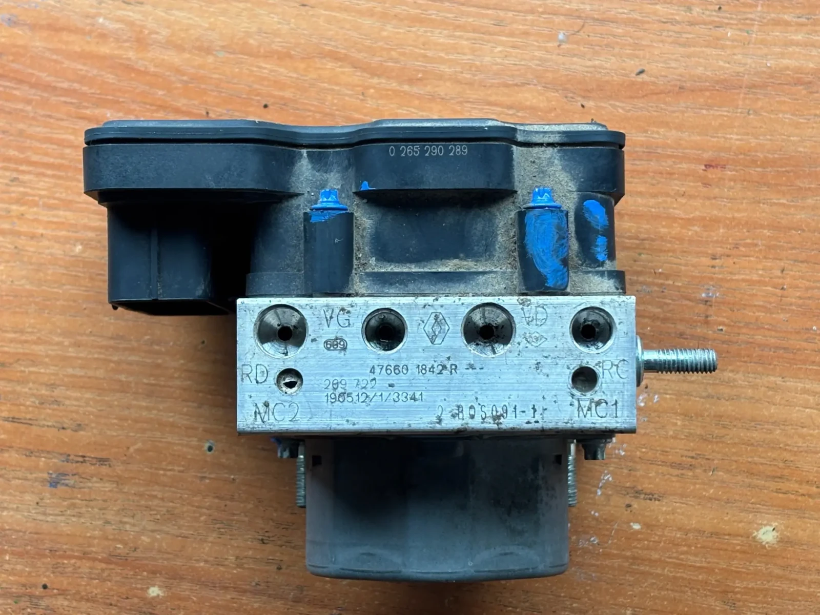 ABS  Renault Captur 2016, 0 265 290 289, 47660 1842R | Mobile.bg   1