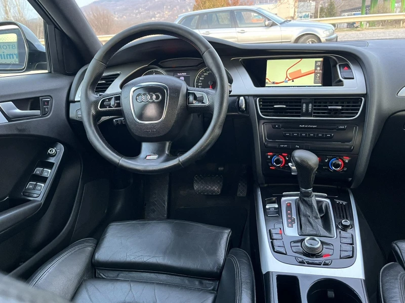 Audi A4 3.0TDI 239кс S-LINE QUATRRO КОЖА NAVI КСЕНОН, снимка 12 - Автомобили и джипове - 49465826