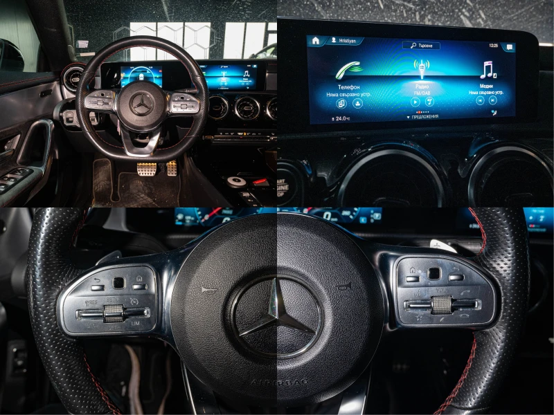 Mercedes-Benz CLA 200 * гаранция * Лизинг * AMG line* , снимка 14 - Автомобили и джипове - 53083817