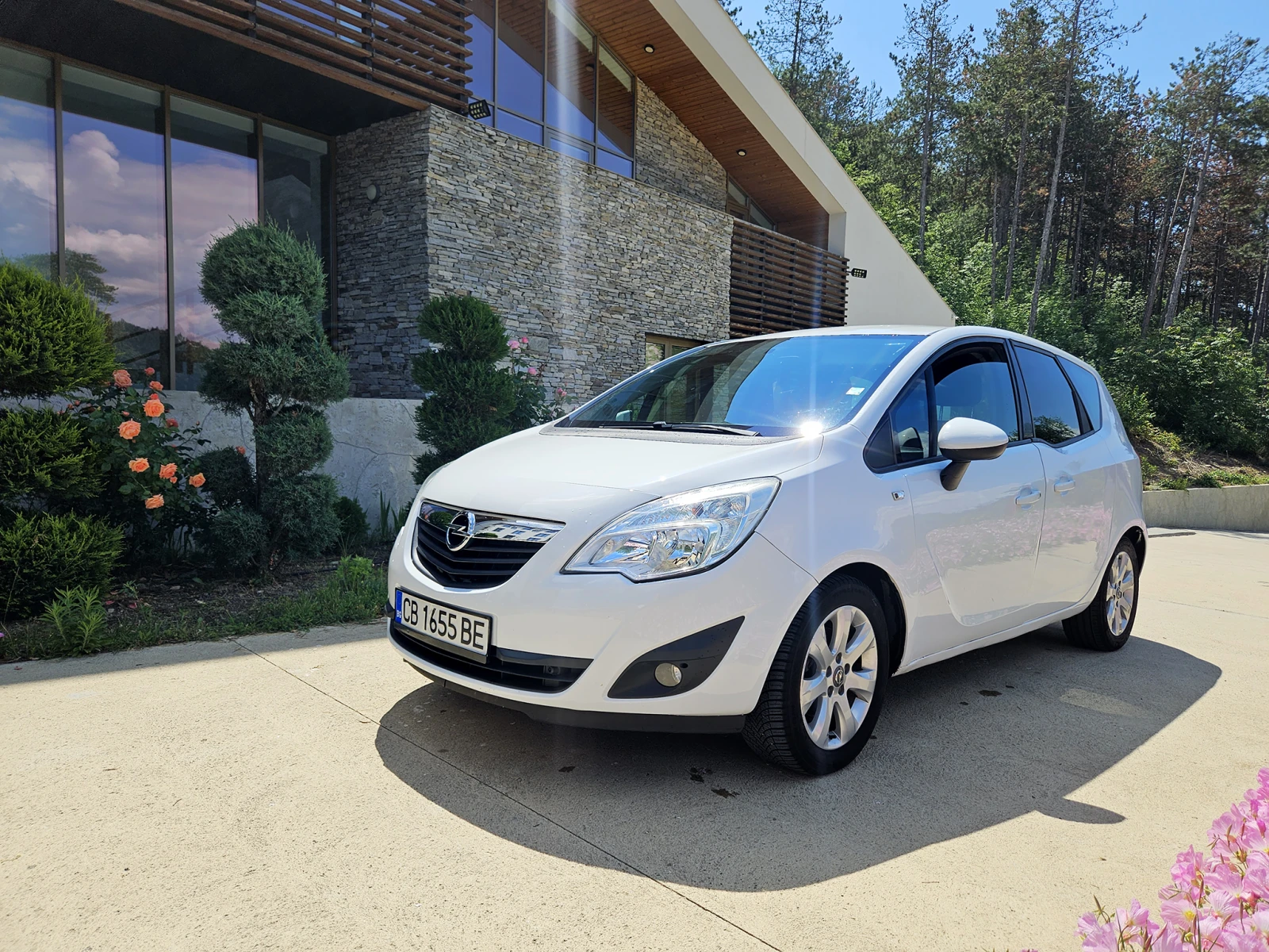 Opel Meriva Фабричен Газ 1.4 ПЕРФЕКТНА! - изображение 5