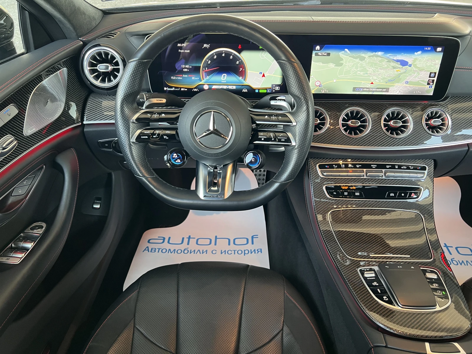 Mercedes-Benz CLS 53 AMG AMG/4MATIC/3.0/435K.C./9AT Готоов Лизинг | Mobile.bg — изображение 11