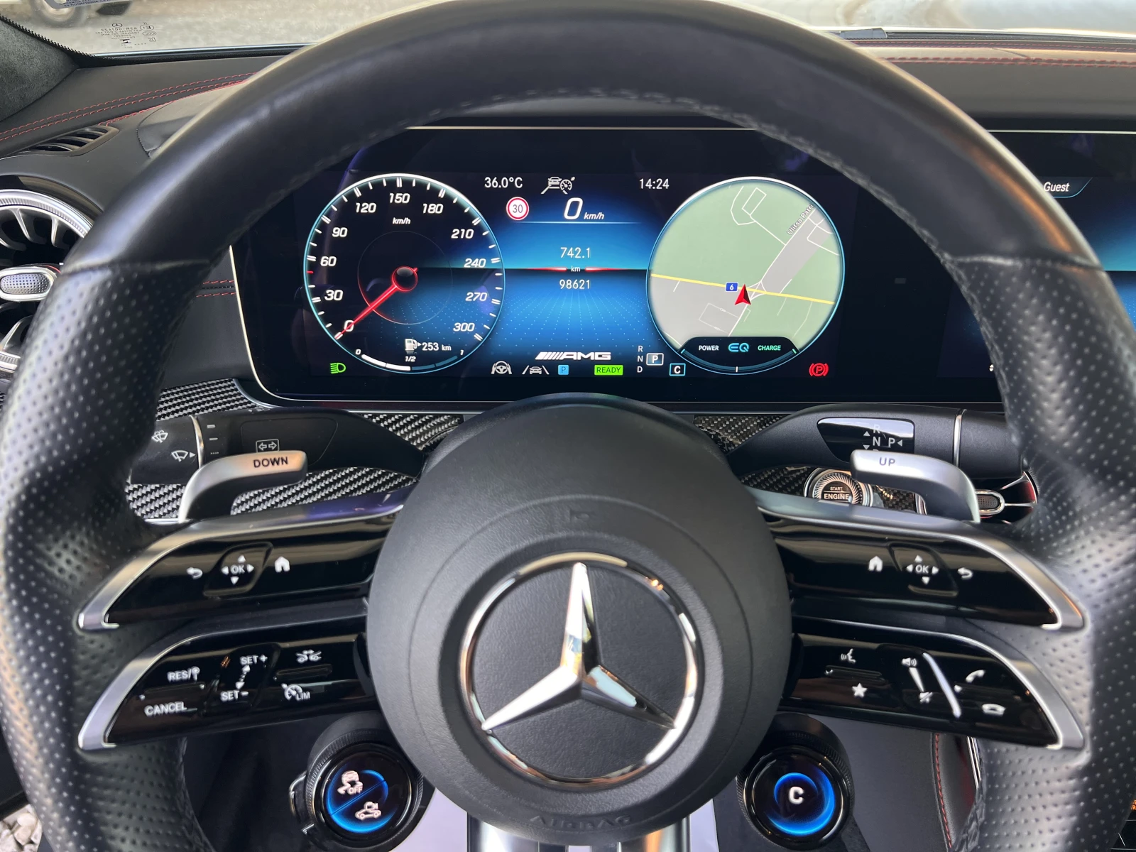 Mercedes-Benz CLS 53 AMG AMG/4MATIC/3.0/435K.C./9AT Готоов Лизинг | Mobile.bg — изображение 12
