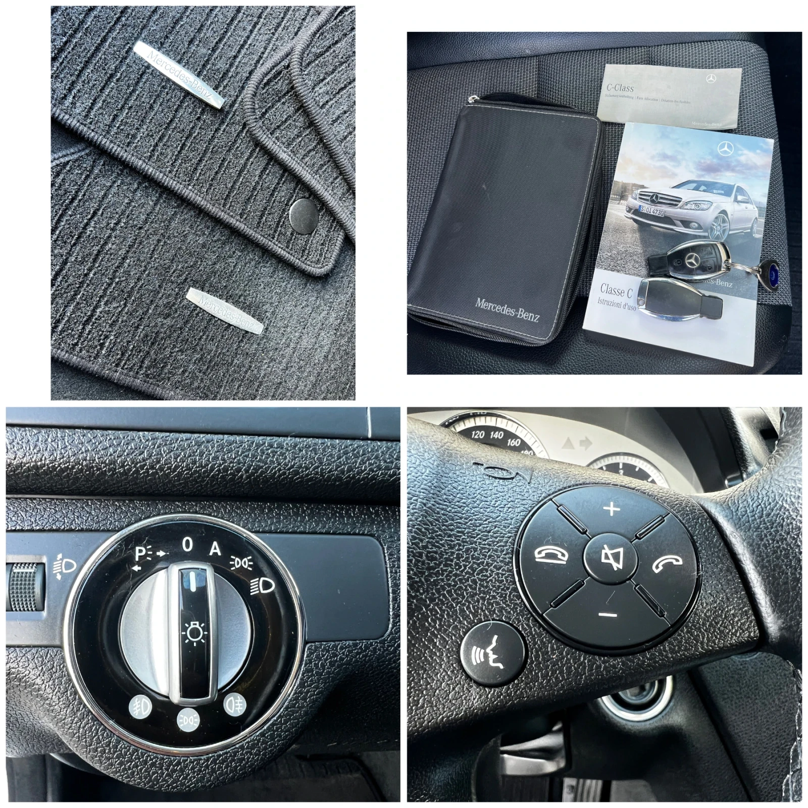 Mercedes-Benz C 200 CDI 136 к.с. OM646 115210 км РЕАЛНИ! 6ск. Подгрев , снимка 16 - Автомобили и джипове - 54795325