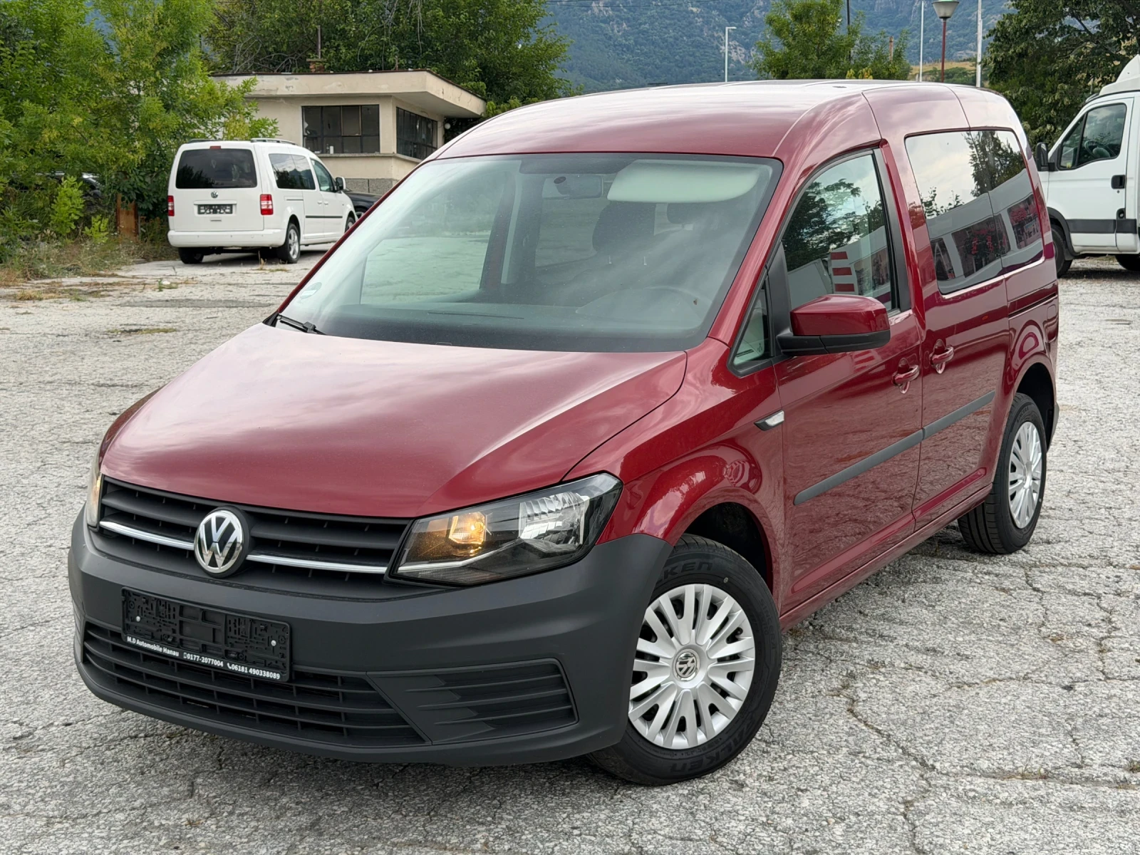 VW Caddy 2.0TDI* ОБСЛУЖЕН* НЕМСКА* ПЪТНИЧЕСКО!