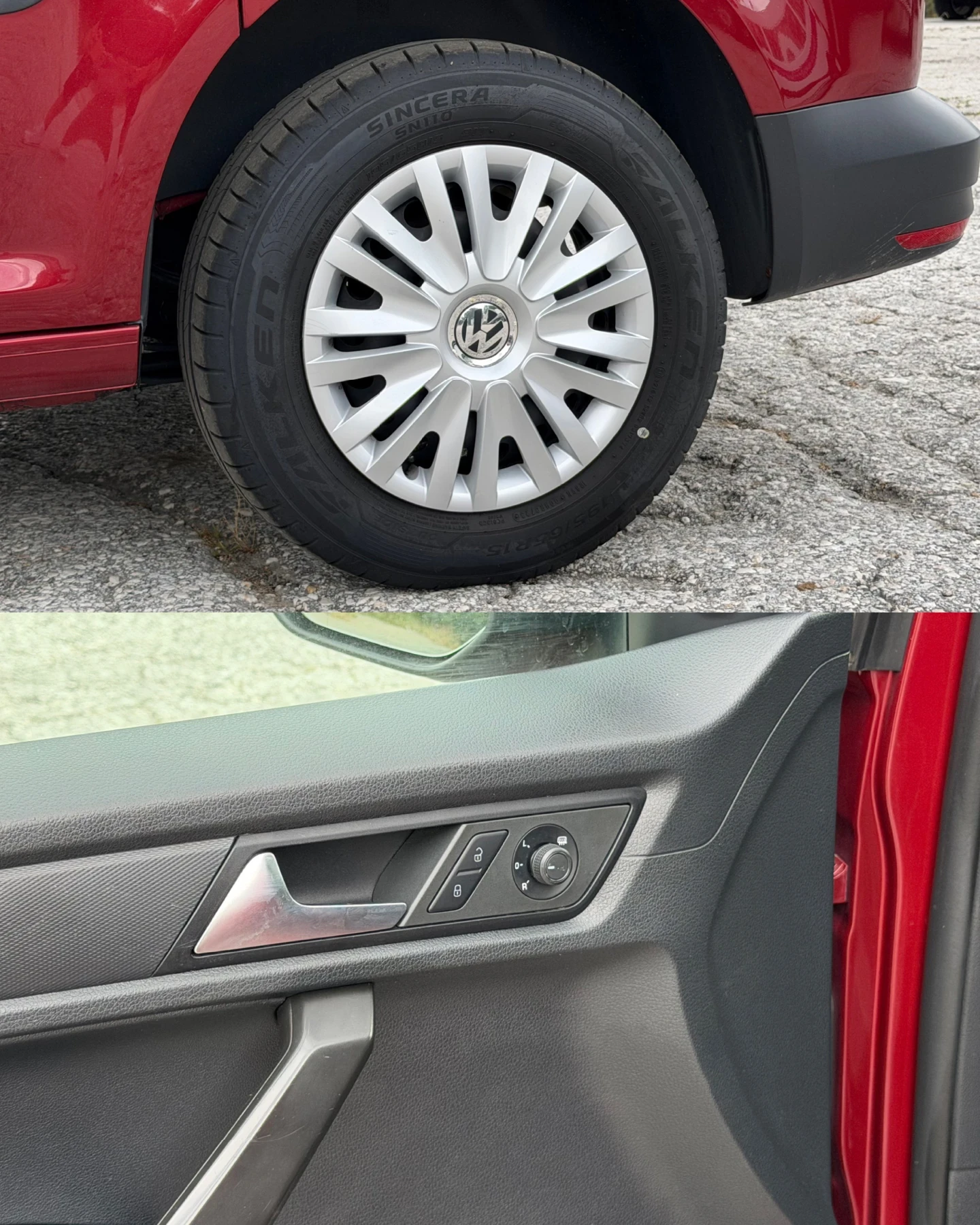 VW Caddy 2.0TDI* ОБСЛУЖЕН* НЕМСКА* ПЪТНИЧЕСКО!, снимка 17 - Автомобили и джипове - 55251372