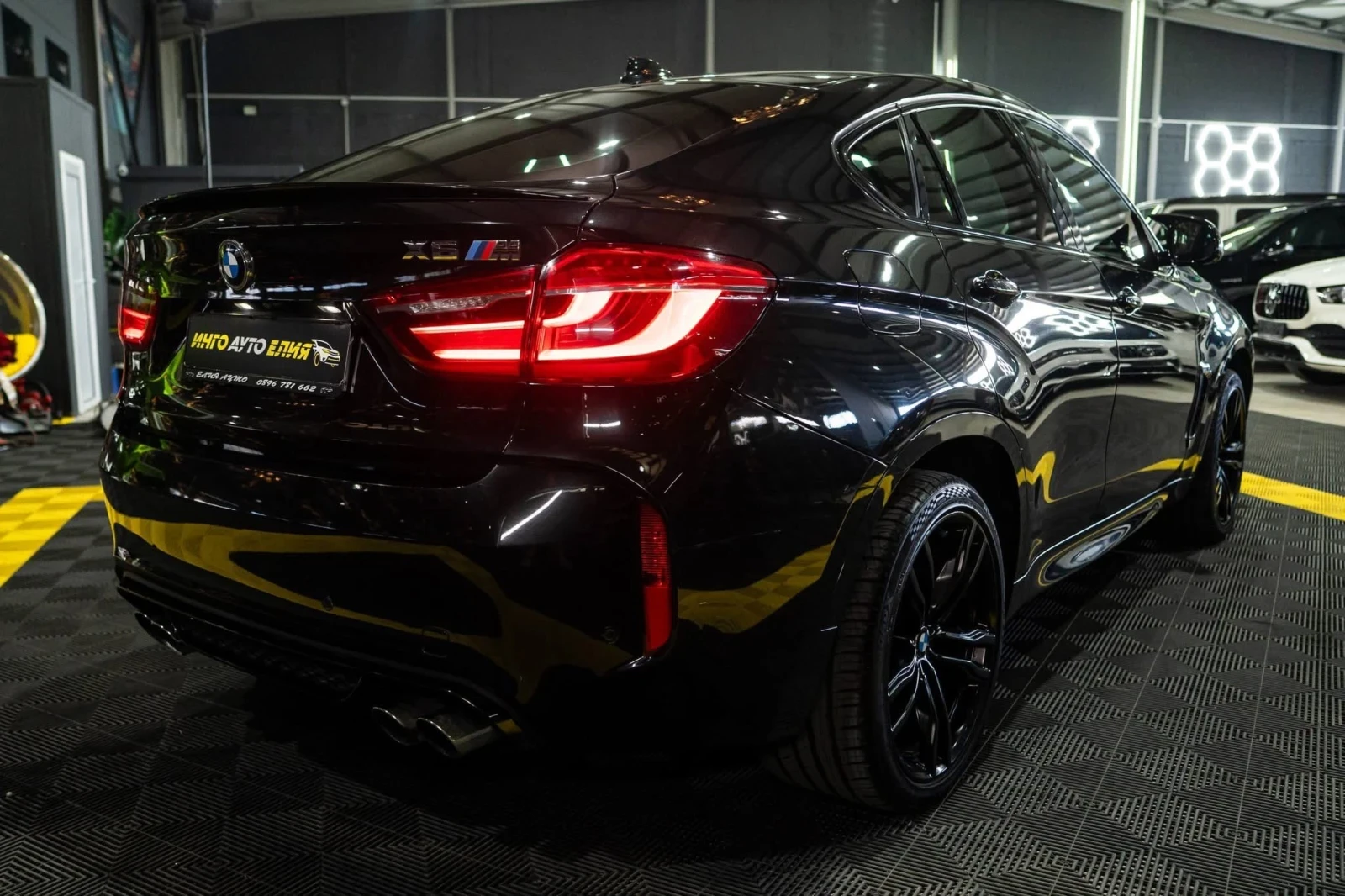 BMW X6 M LED CARBON H&K HUD ЛИЗИНГ 100%, снимка 8 - Автомобили и джипове - 55711688