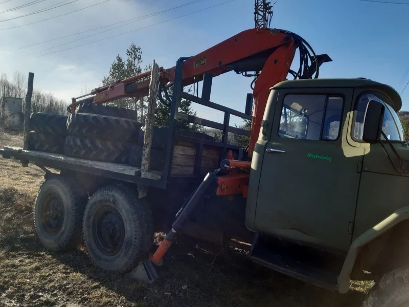 Zil 131 С кран HIAB, снимка 2 - Камиони - 46562198