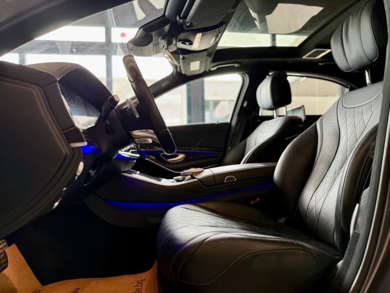 Mercedes-Benz S 560 4 matic* TV* Обдух* Подгрев* Панорама* Лизинг, снимка 8 - Автомобили и джипове - 51203103