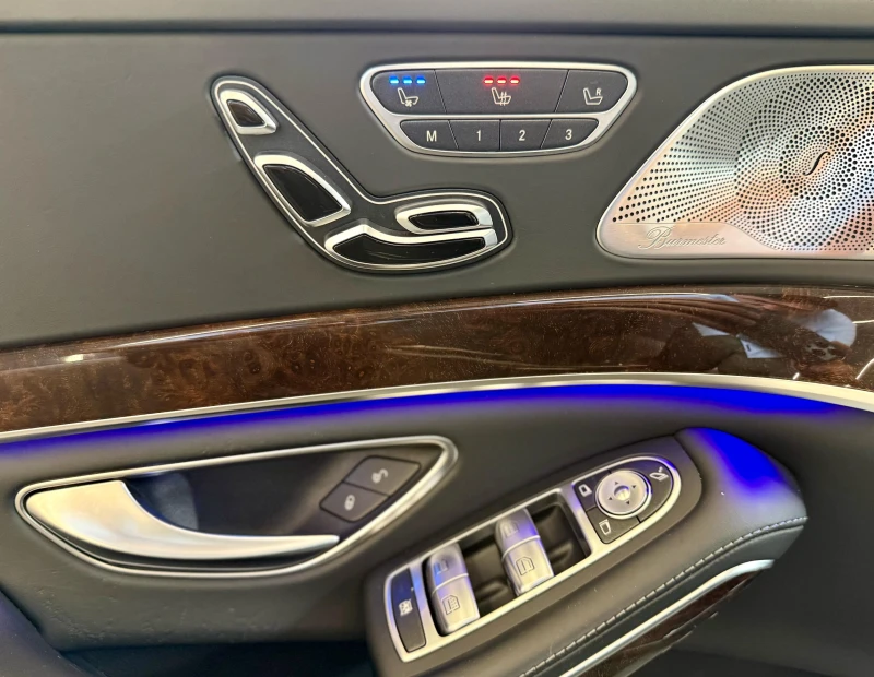 Mercedes-Benz S 560 4 matic* TV* Обдух* Подгрев* Панорама* Лизинг, снимка 7 - Автомобили и джипове - 51203103