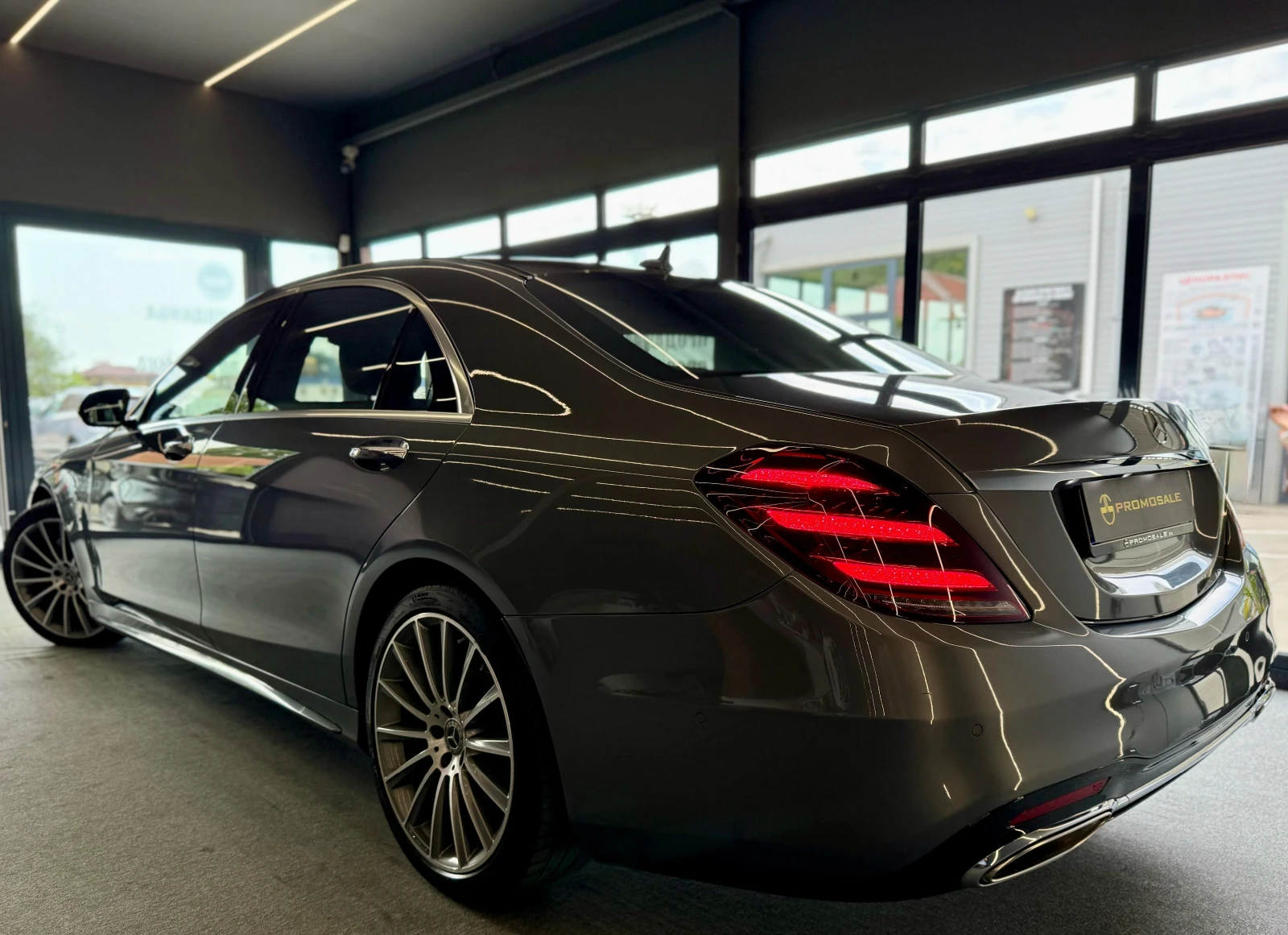 Mercedes-Benz S 560 4 matic* TV* Обдух* Подгрев* Панорама* Лизинг - изображение 4