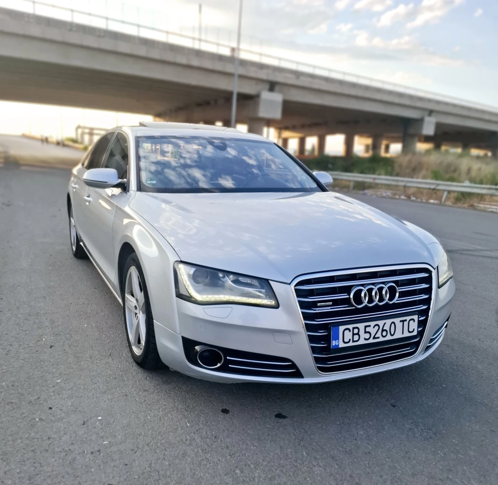 Audi A8 4.2TDI* ДИСТРОНИК* МАСАЖ* ОБДУХ* BOSE* АЛКАНТАРА*  - изображение 3