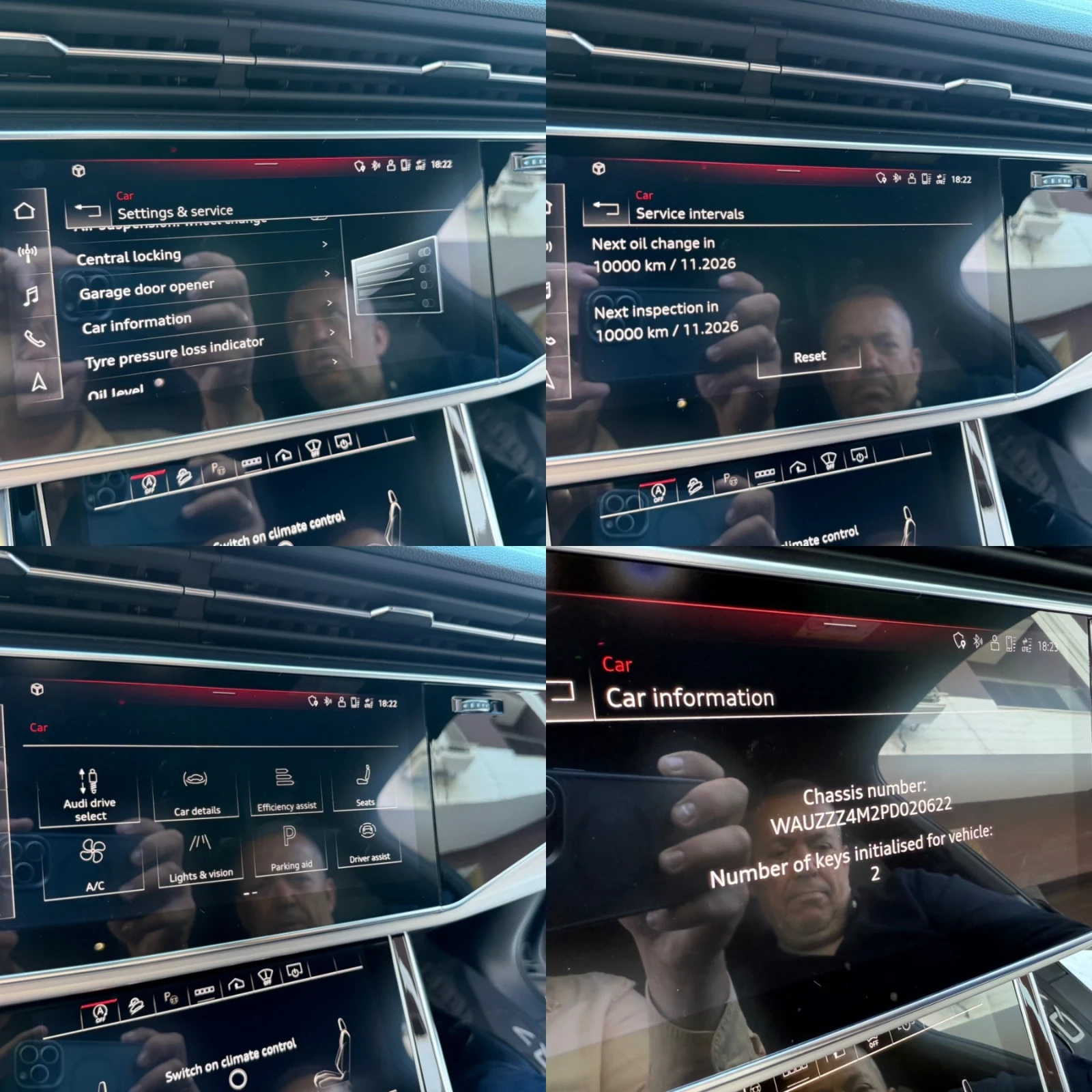 Audi Q7 2xSline 50TDI Гаранционен, снимка 12 - Автомобили и джипове - 54720670