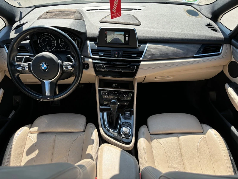 BMW 2 Gran Tourer 218 d* M-ПАКЕТ* 142 000 KM* РЕГИСТРИЦИЯ* , снимка 11 - Автомобили и джипове - 46714298