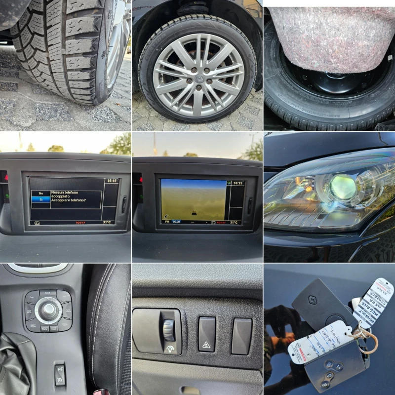 Renault Megane 1.9DCI-131кс= 6СК= GT LINE= COUPE= НАВИ= КСЕНОН, снимка 16 - Автомобили и джипове - 51344638