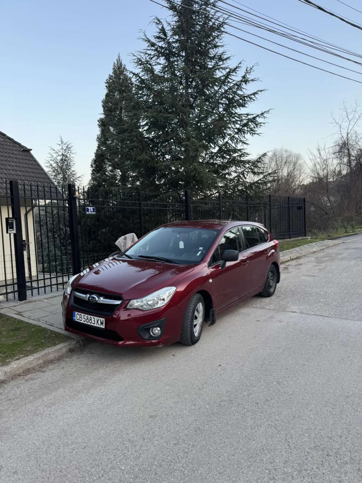 Subaru Impreza Лек автомобил 