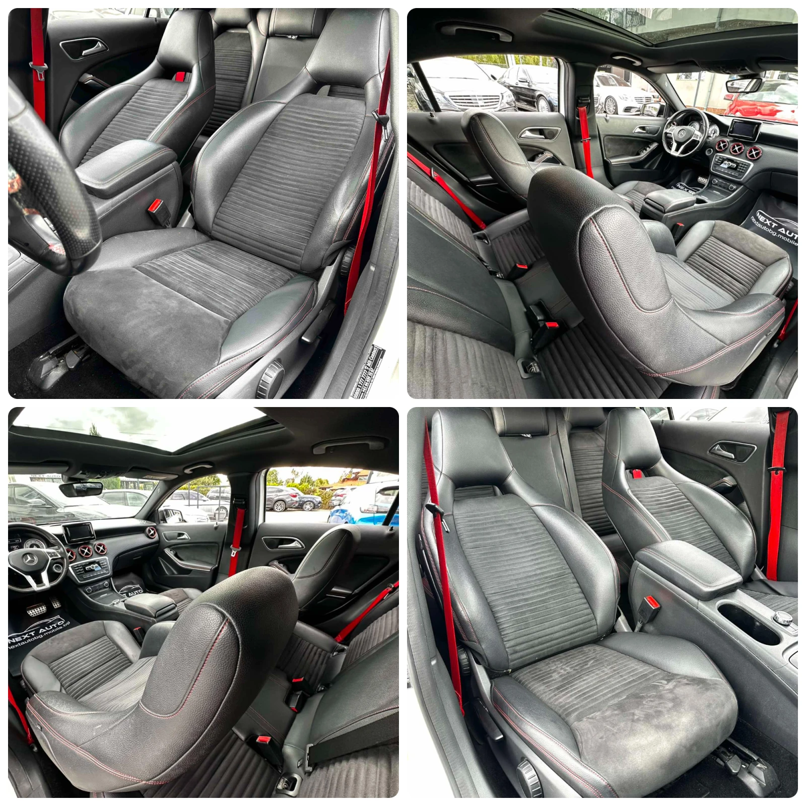 Mercedes-Benz A 250 2.0i 211HP AMG LINE PANO EURO6B, снимка 12 - Автомобили и джипове - 56183617