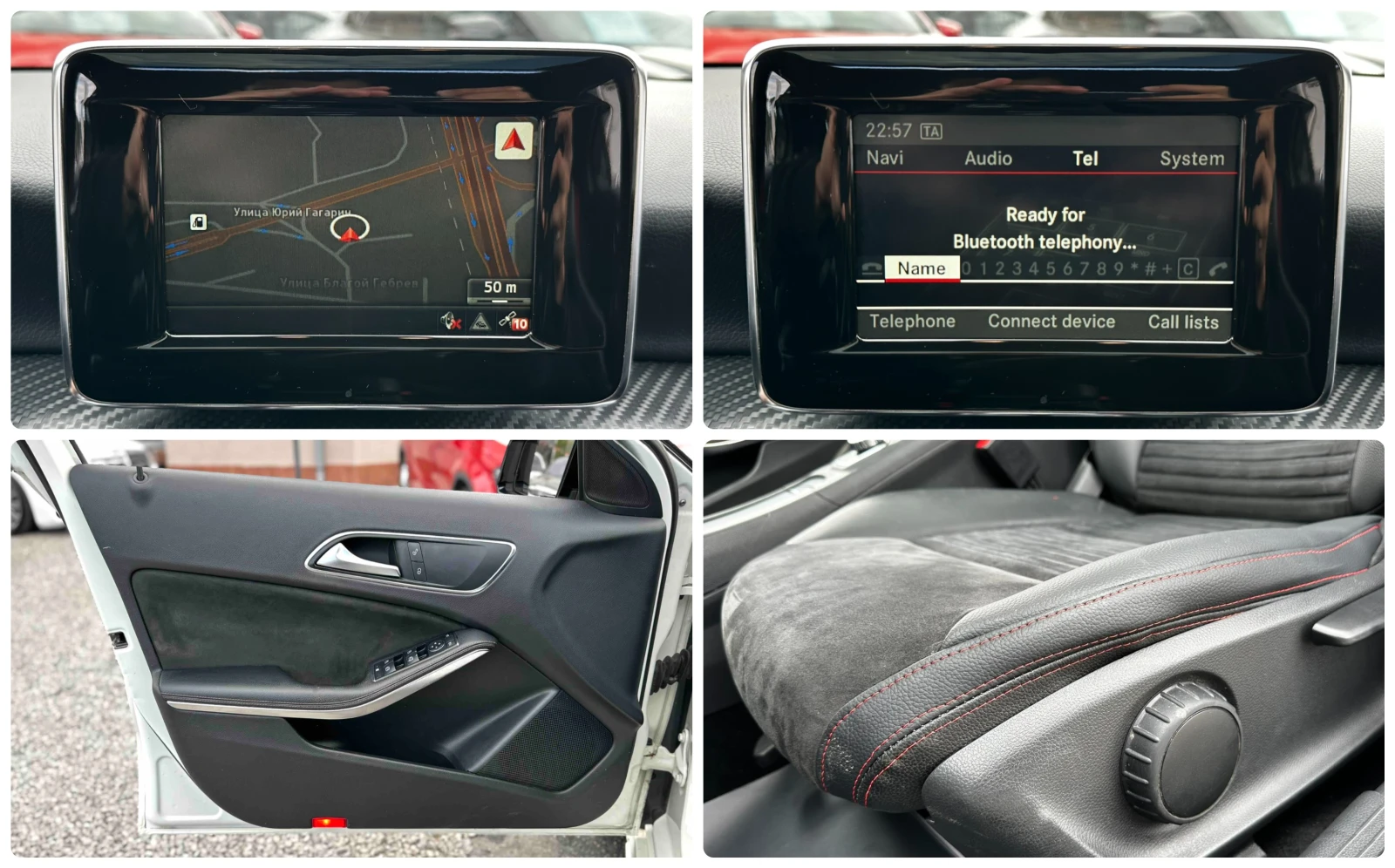 Mercedes-Benz A 250 2.0i 211HP AMG LINE PANO EURO6B, снимка 14 - Автомобили и джипове - 56183617