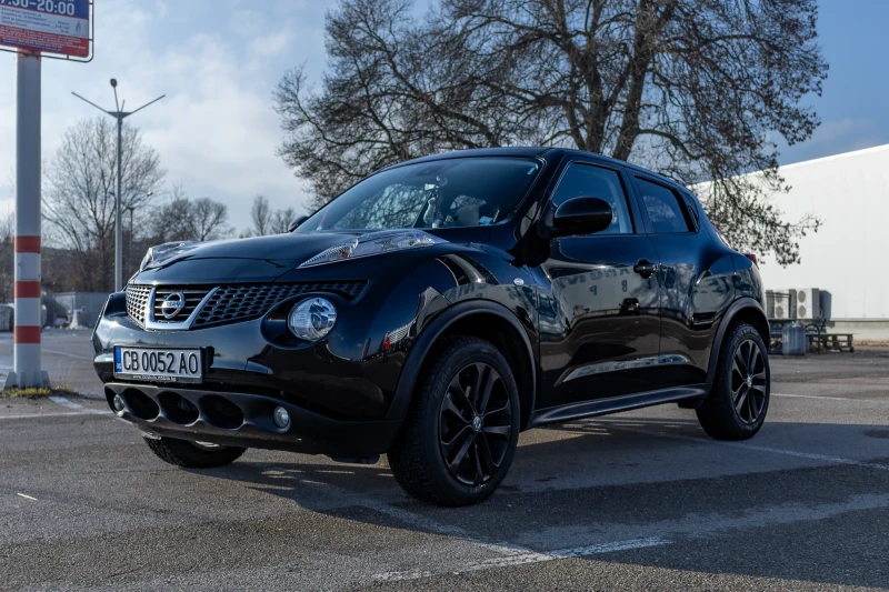 Nissan Juke TURBO 190к.с. ШВЕЙЦАРИЯ ОБСЛУЖЕНА НОВИ ГУМИ, снимка 1 - Автомобили и джипове - 48543128