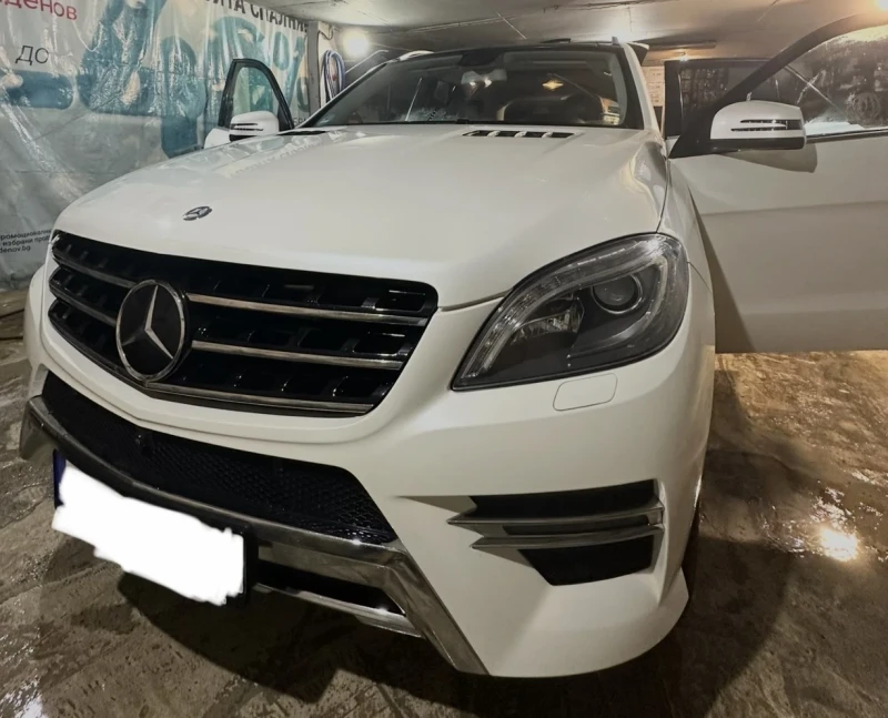 Mercedes-Benz ML 350 AMG///BlueTEC 4MATIC-DIAMOND WHITE-FULL