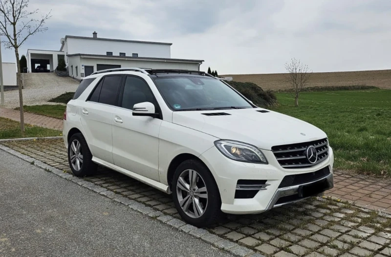 Mercedes-Benz ML 350 AMG///BlueTEC 4MATIC-DIAMOND WHITE-FULL