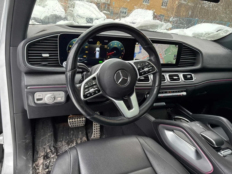 Mercedes-Benz GLS * 450 * CARFAX * ЦЕНА ДО БГ, снимка 9 - Автомобили и джипове - 53042384