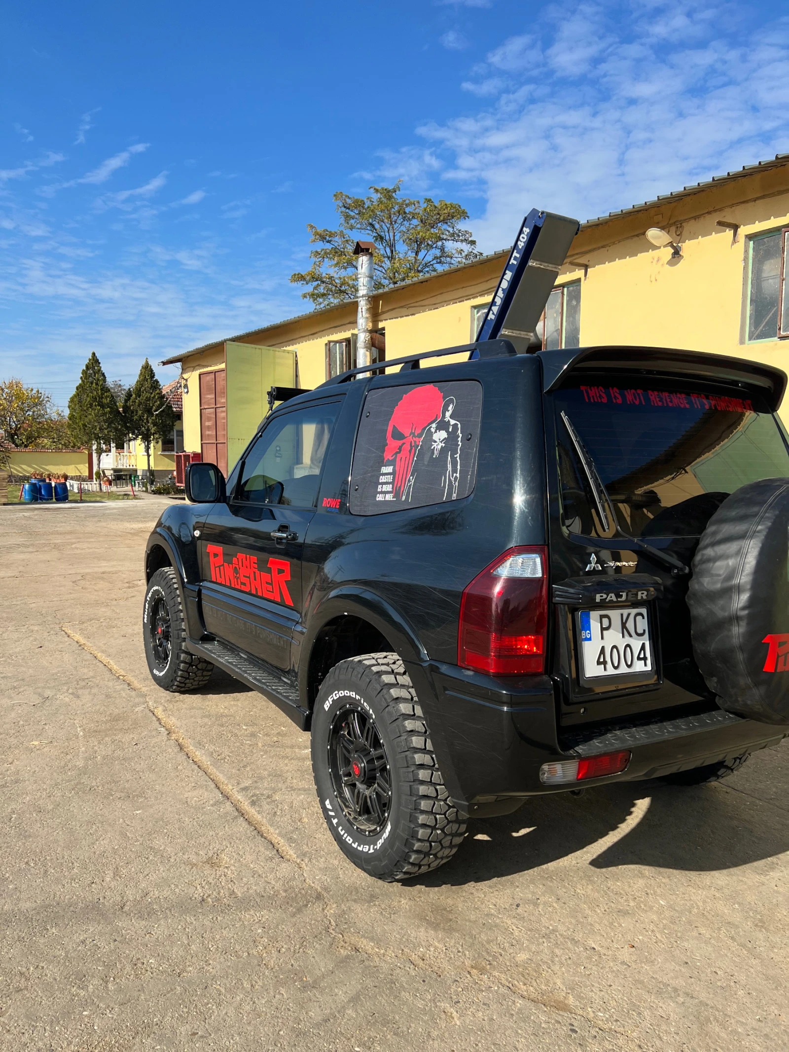 Mitsubishi Pajero 3.2 DID окачване DOBINSON - изображение 5