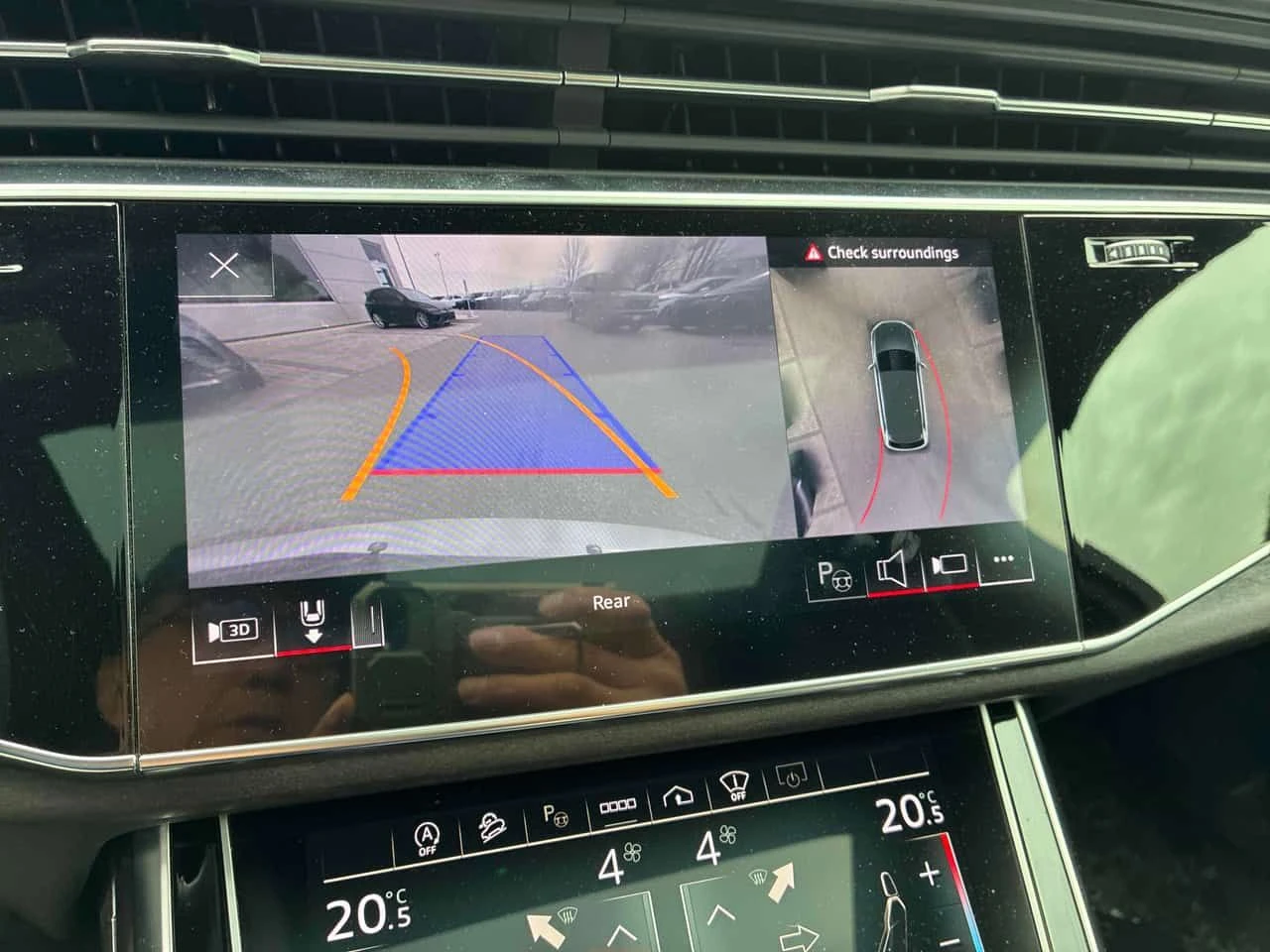 Audi Q7 * Technik * S LINE* DISTRONIC* B&0* ОБДУХВАНЕ* 360, снимка 14 - Автомобили и джипове - 54185618