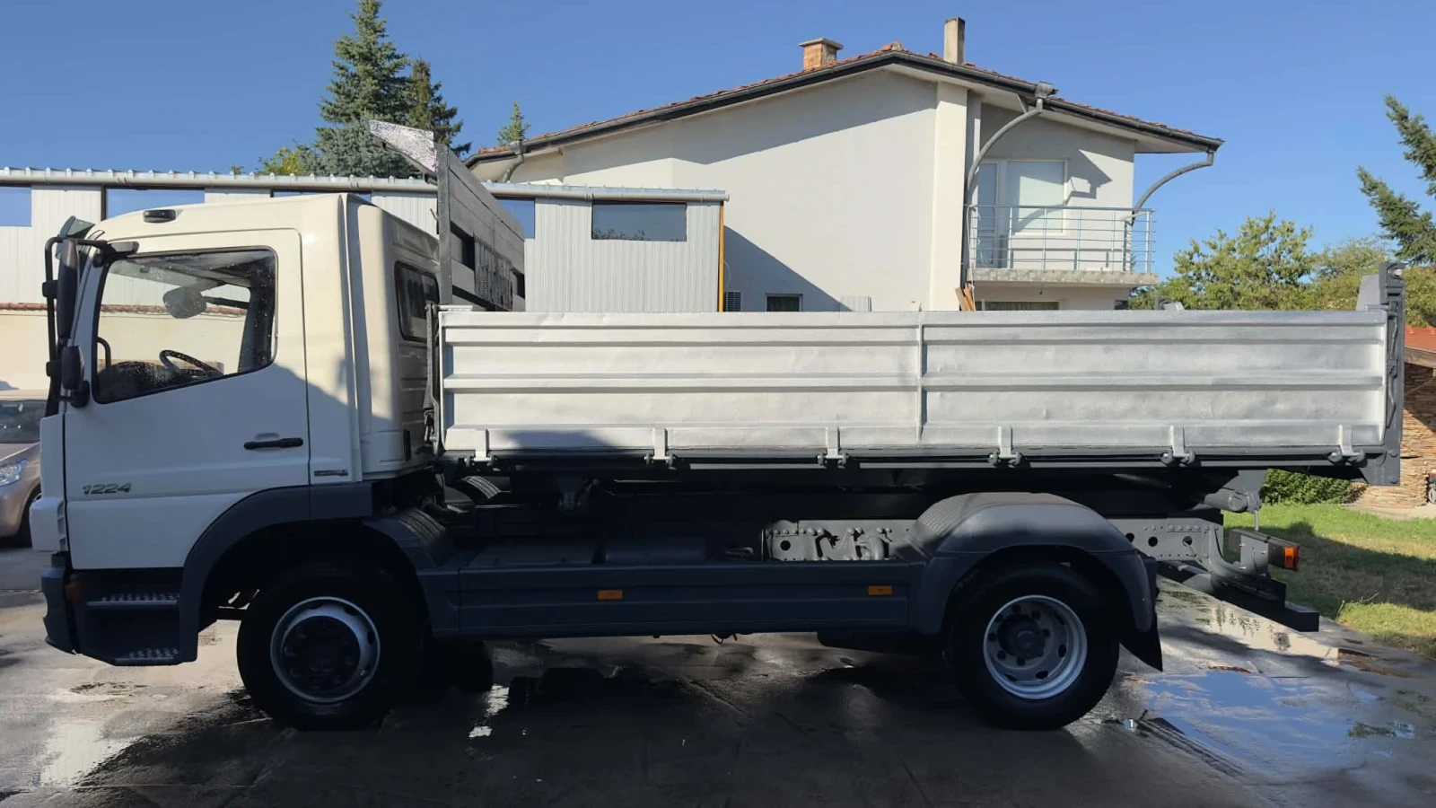 Mercedes-Benz Atego 1224 Тристранен самосвал , снимка 14 - Камиони - 55970590