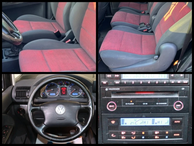 VW Sharan 1.9TDI/4-Motion, снимка 11 - Автомобили и джипове - 52701762