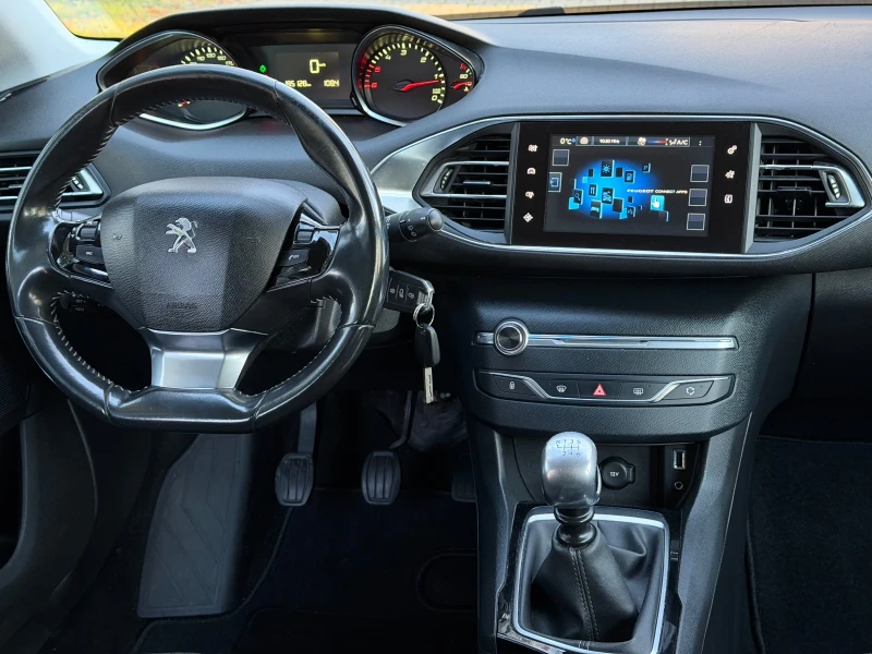 Peugeot 308 1.6hdi 120кс Нов Внос, снимка 10 - Автомобили и джипове - 52944821