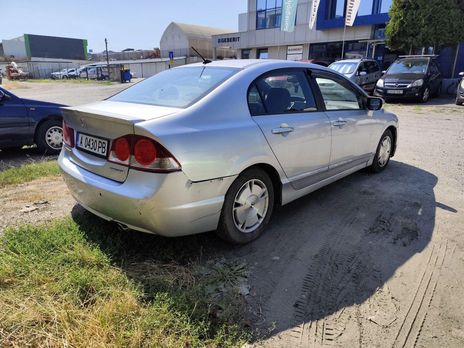Honda Civic Hybrid + ГАЗ - изображение 2