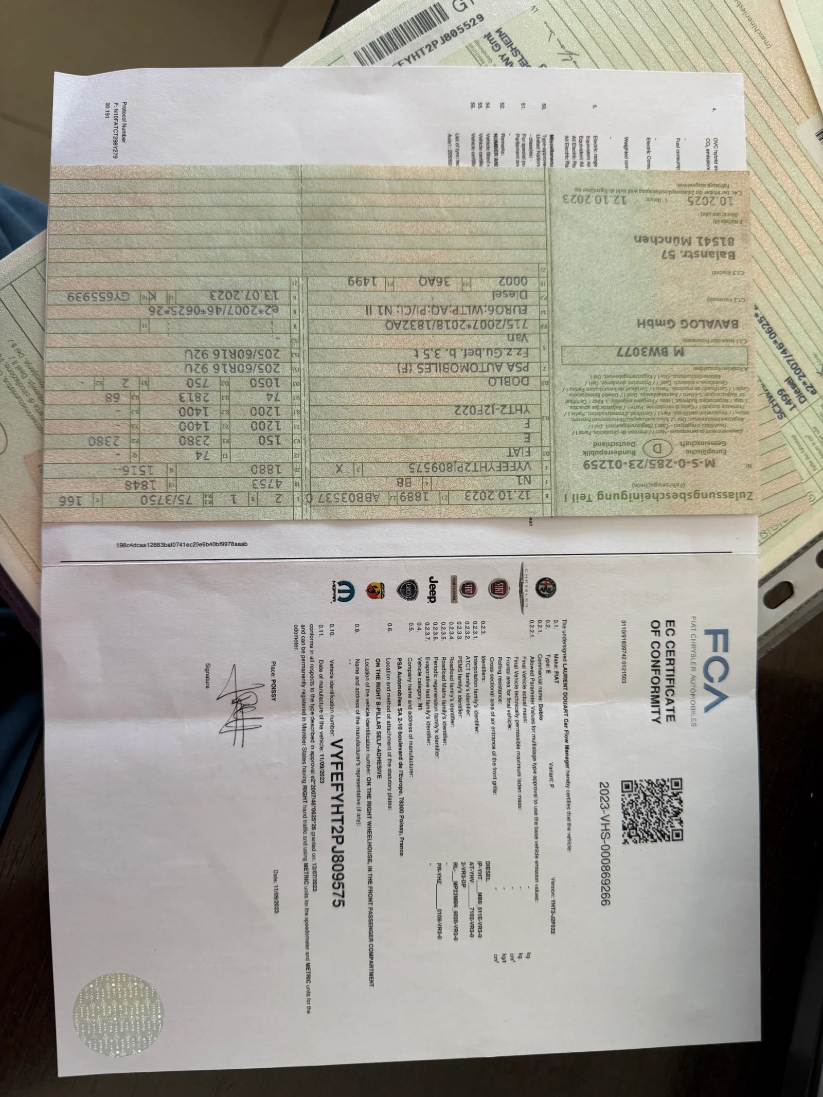 Fiat Doblo 1.5 BlueHDI 100ps, снимка 14 - Автомобили и джипове - 53715565