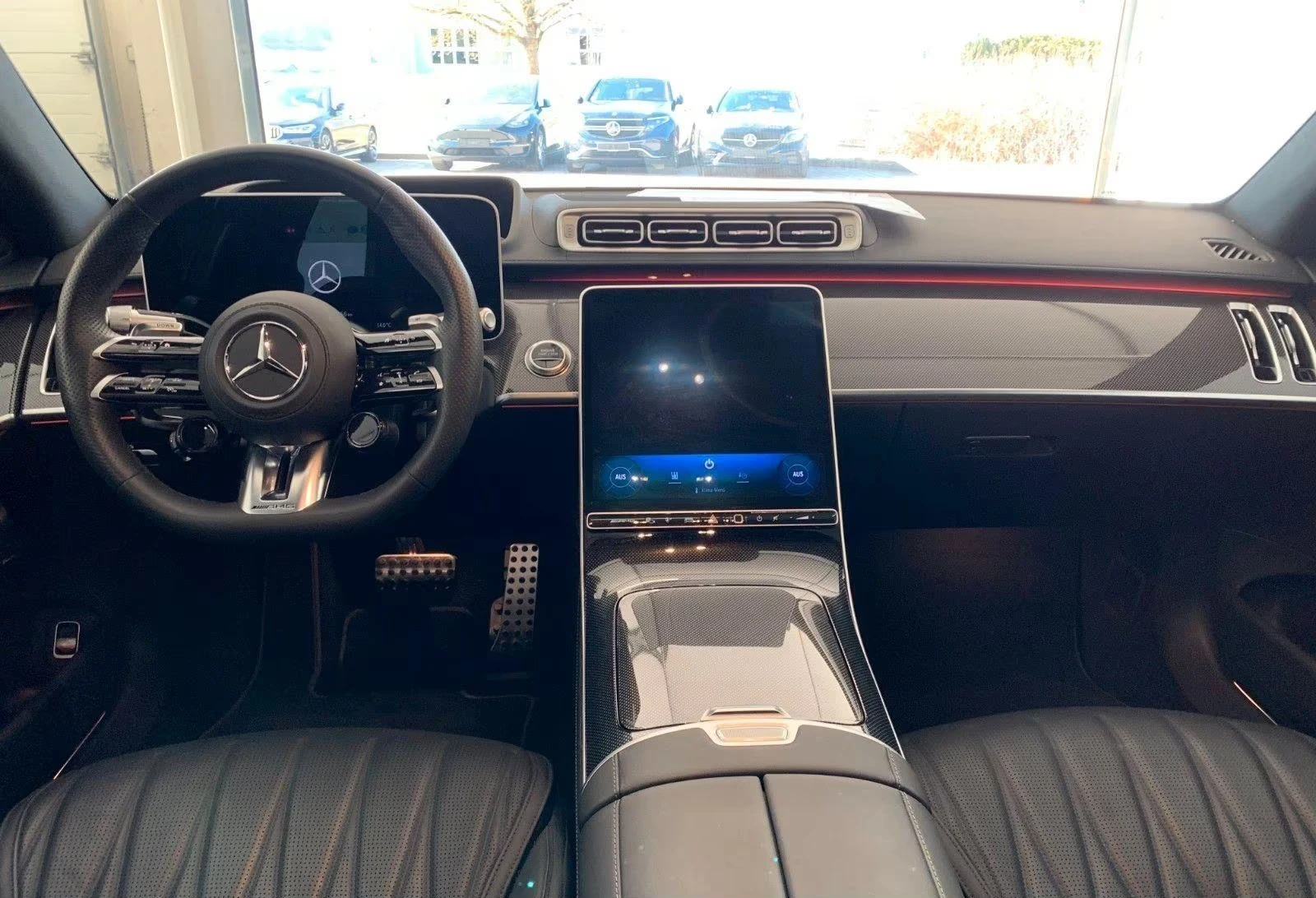 Mercedes-Benz S 63 AMG E-PERFORMANCE TV BURMESTER PANO NIGHT-PAKET, снимка 8 - Автомобили и джипове - 54857363