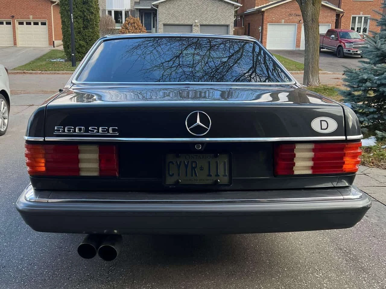 Mercedes-Benz 560 * 560SEC * CARFAX * ЦЕНА ДО БГ, снимка 4 - Автомобили и джипове - 54919167