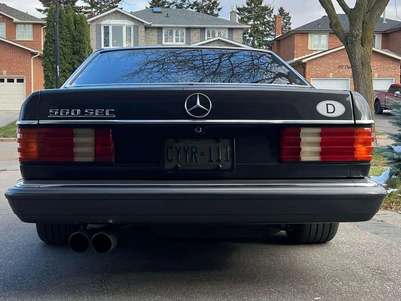 Mercedes-Benz 560 * 560SEC * CARFAX * ЦЕНА ДО БГ, снимка 2 - Автомобили и джипове - 54919167