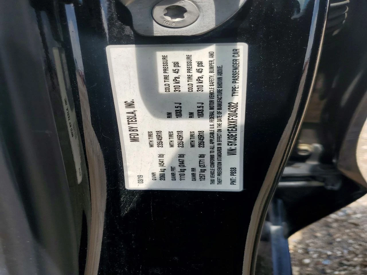 Tesla Model 3, снимка 12 - Автомобили и джипове - 55272012