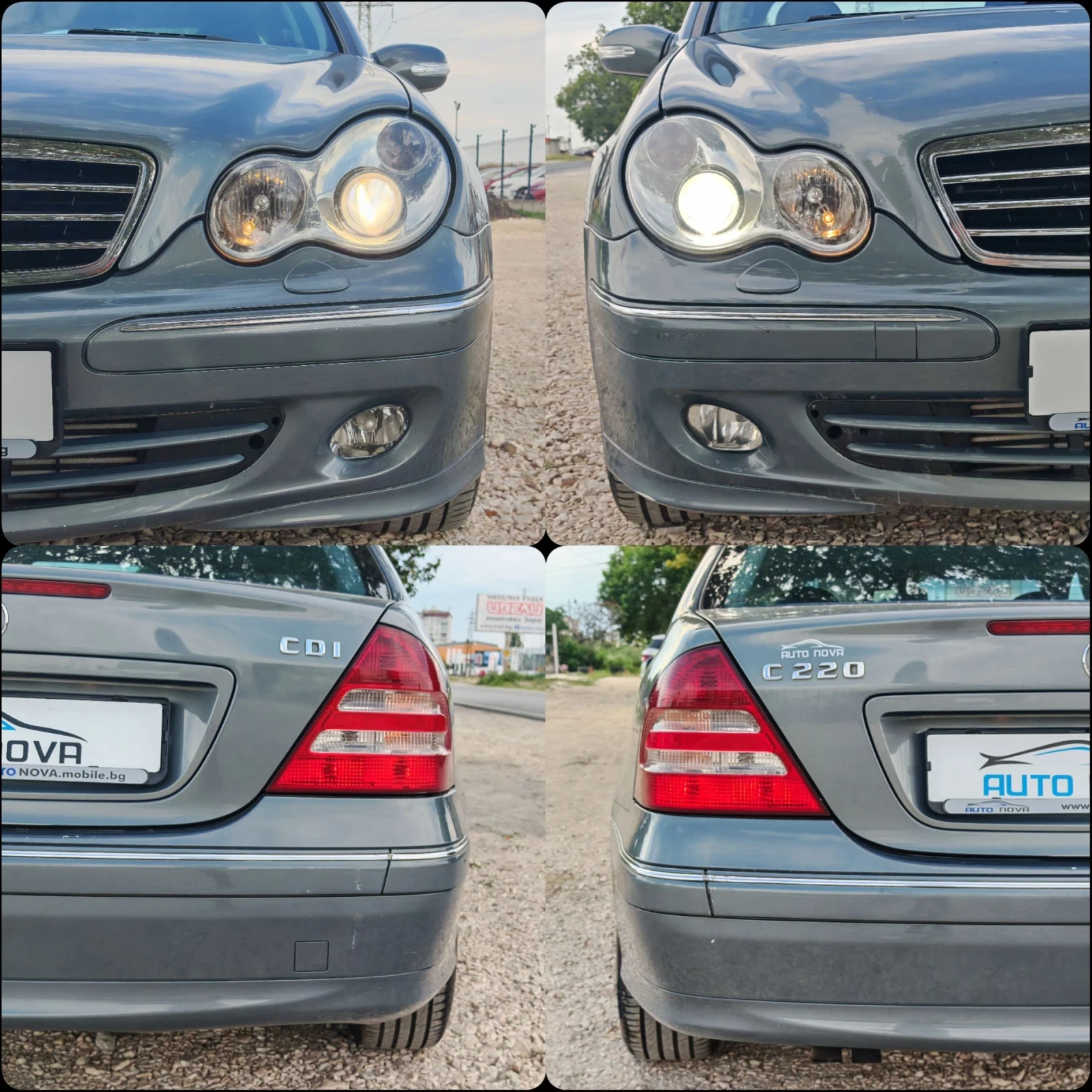 Mercedes-Benz C 220 2.2 ДИЗЕЛ 150 К.С. AVANTGARDE! УНИКАЛНО СЪСТОЯНИЕ!, снимка 14 - Автомобили и джипове - 55317562