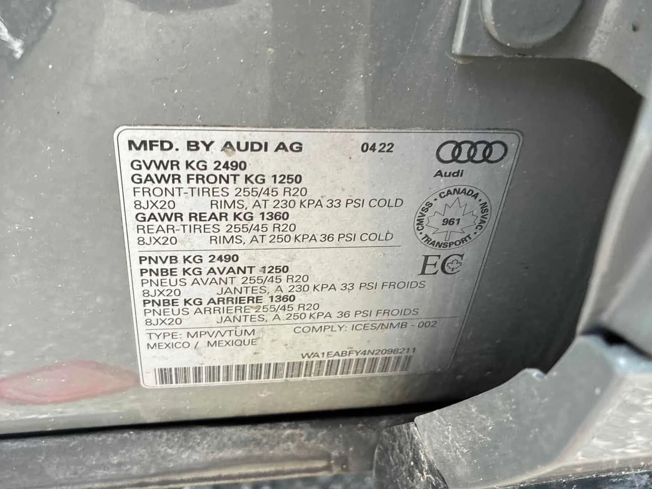 Audi Q5 Progressiv  CARFAX, снимка 11 - Автомобили и джипове - 55057390