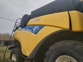 Комбайн New Holland CR 9080 T3 с хедер BISO 9m V, снимка 1