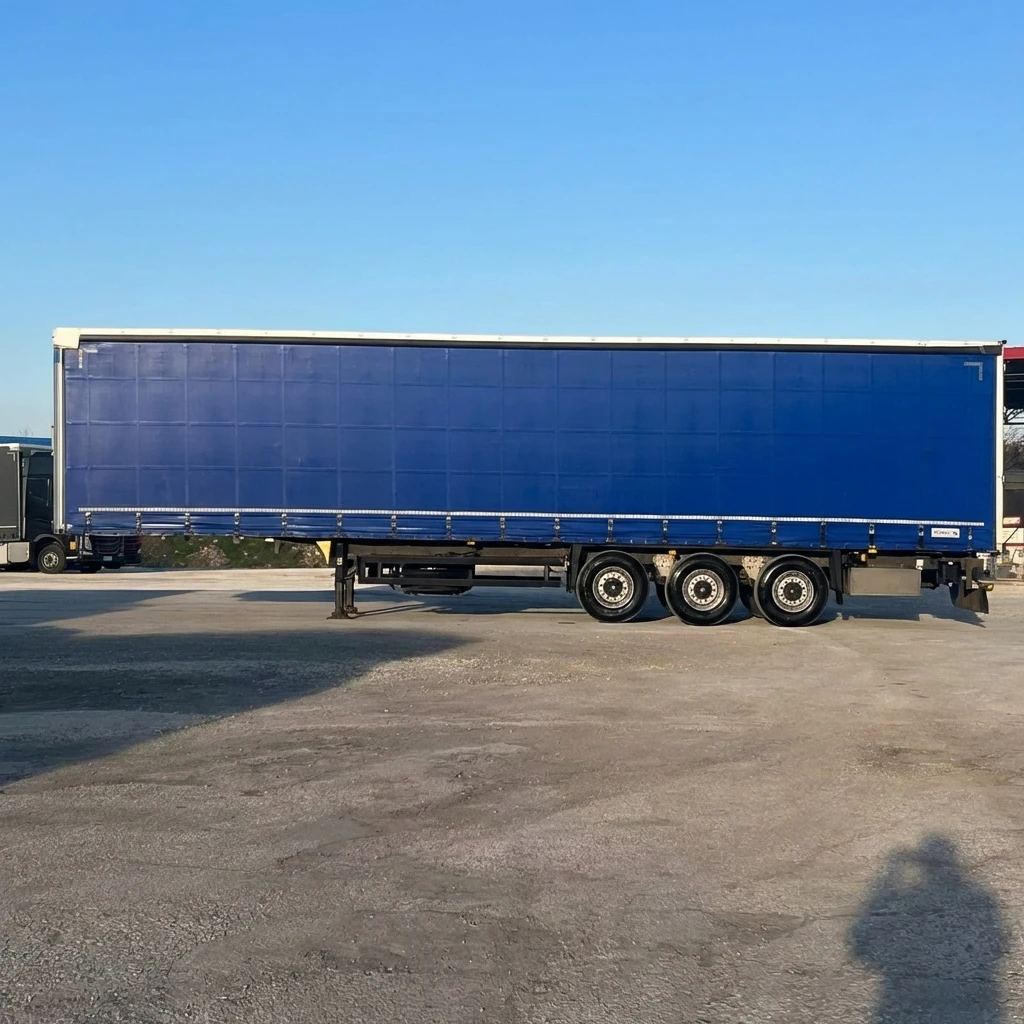 Полуремарке Schmitz ГОТОВО ЗА РАБОТА / НОВИ ГУМИ / НАПЪЛНО ОБСЛУЖЕН, снимка 5 - Ремаркета - 53792507