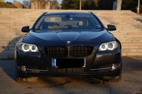 BMW 520 ГОЛЯМА НАВИГАЦИЯ* ПЕРА* КОЖА* BIXENON* ПАРКТРОНИК, снимка 3