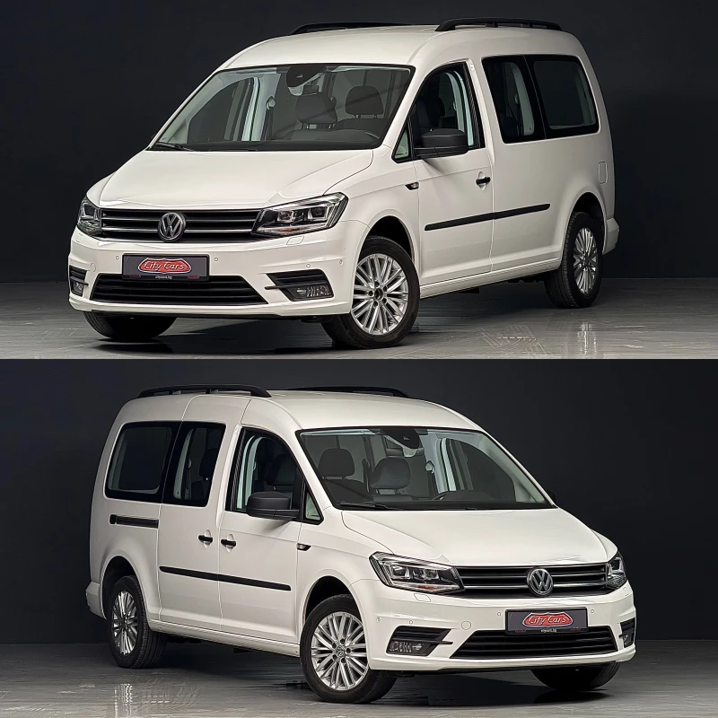 VW Caddy MAXI 150к.с. Bi-Xenon ДИСТРОНИК НАВИГАЦИЯ , снимка 2 - Автомобили и джипове - 51478022