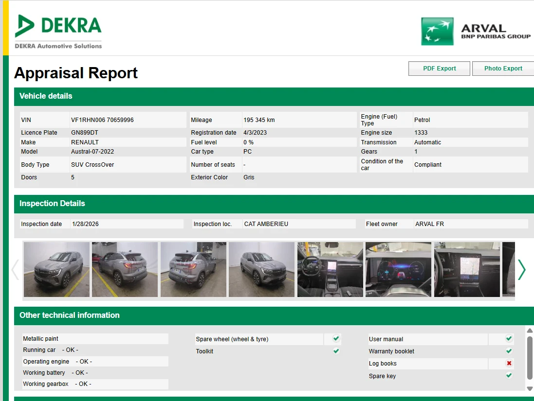 Renault Austral Techno Hybrid 200к.с Гаранция 2 години!, снимка 2 - Автомобили и джипове - 53985590