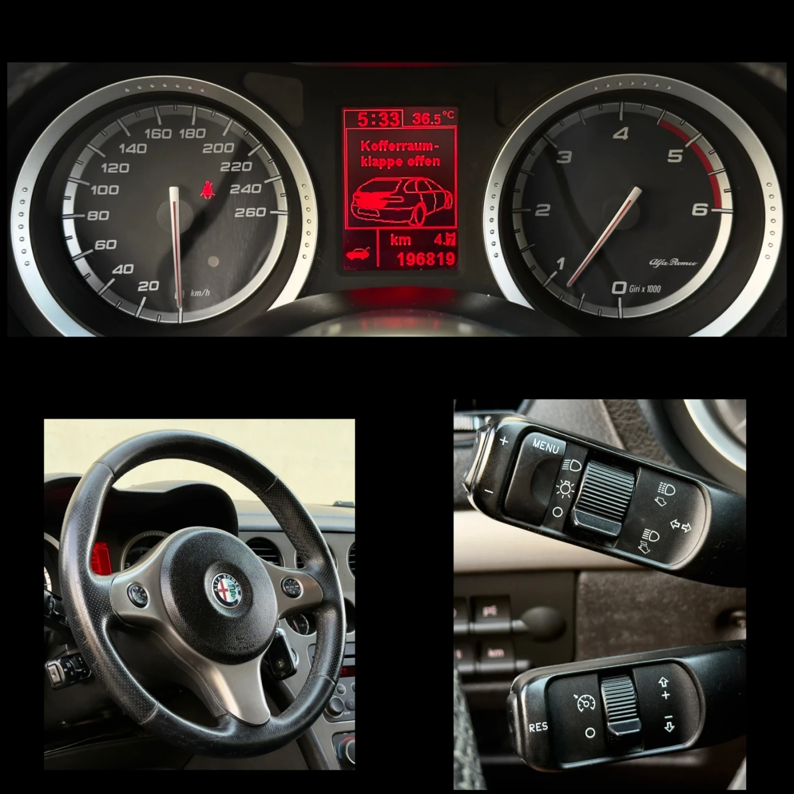 Alfa Romeo 159 sportwagon 1.9JTD 150hp, снимка 15 - Автомобили и джипове - 55816444