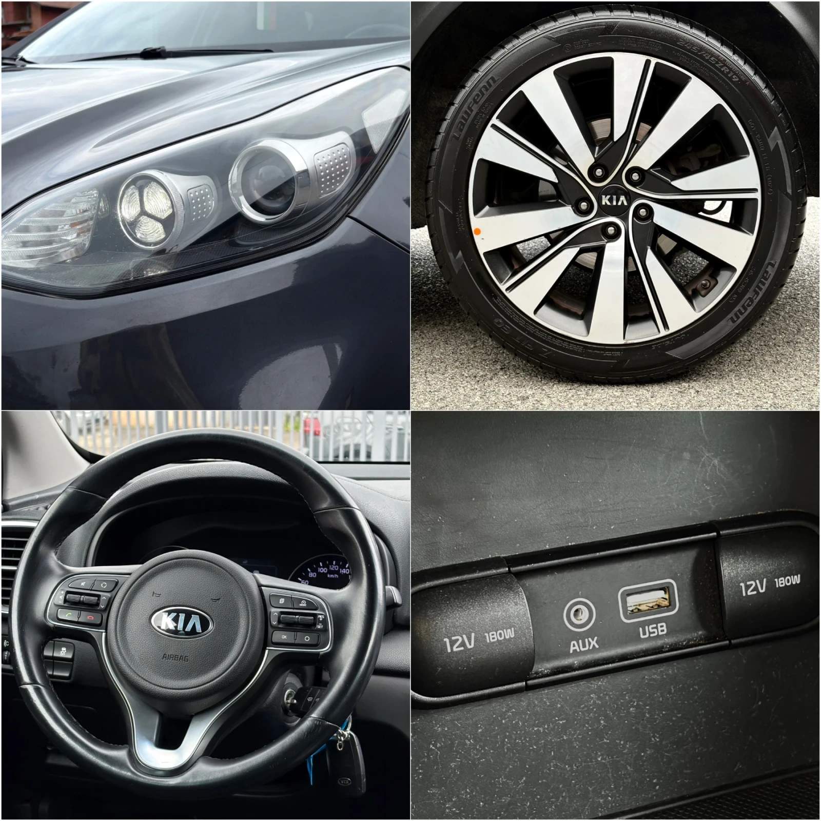Kia Sportage 1.7 CRDI, GT LINE, LED, CAMERA, NAVI, EURO 6B, снимка 14 - Автомобили и джипове - 54641838