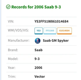 Saab 9-3, снимка 8