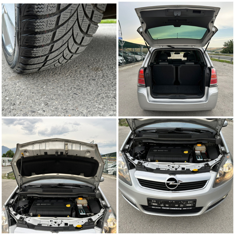 Opel Zafira 1.9-CDTI-ECOTEC-127.000km-NEW-COSMO-PANORAMA-6+ 1, снимка 17 - Автомобили и джипове - 46358601