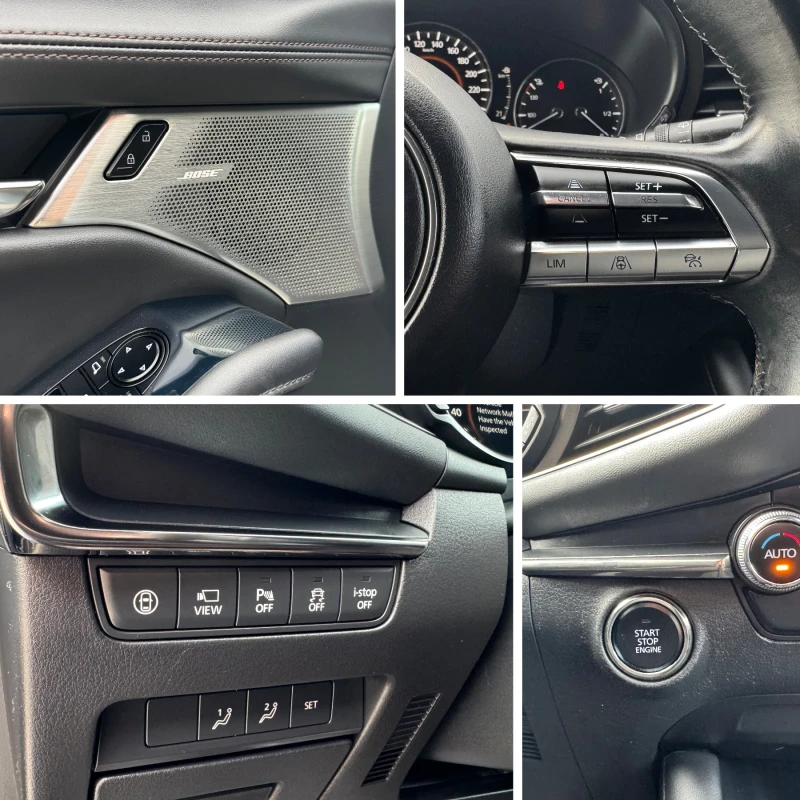 Mazda 3 2.0i-AWD-HEADUP-DISTRONIC-BOSE-360cam-ПОДГРЕВ-FULL, снимка 15 - Автомобили и джипове - 52552450