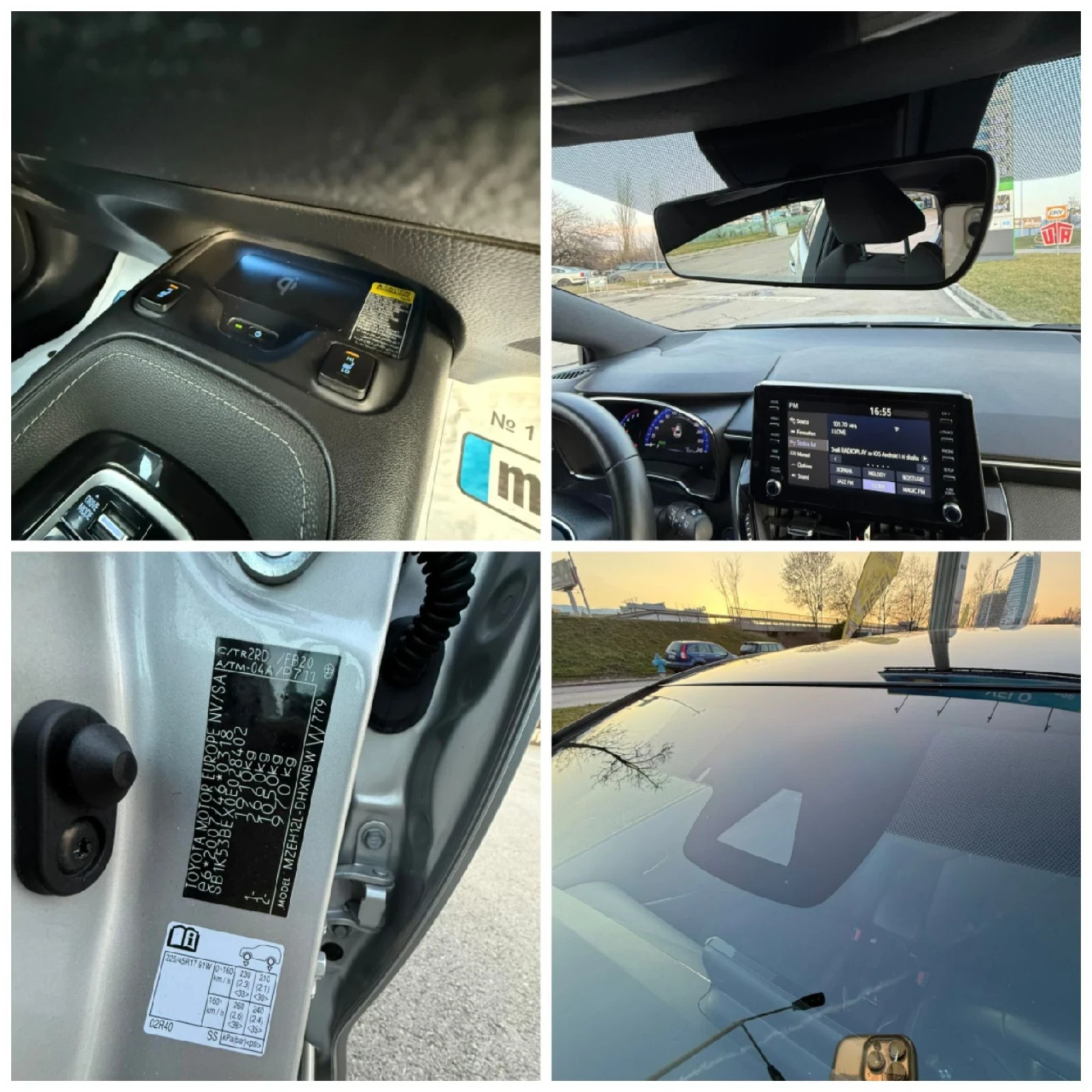 Toyota Corolla HYBRID 2.0 184 к.с 35000км НОВА, снимка 17 - Автомобили и джипове - 53759107