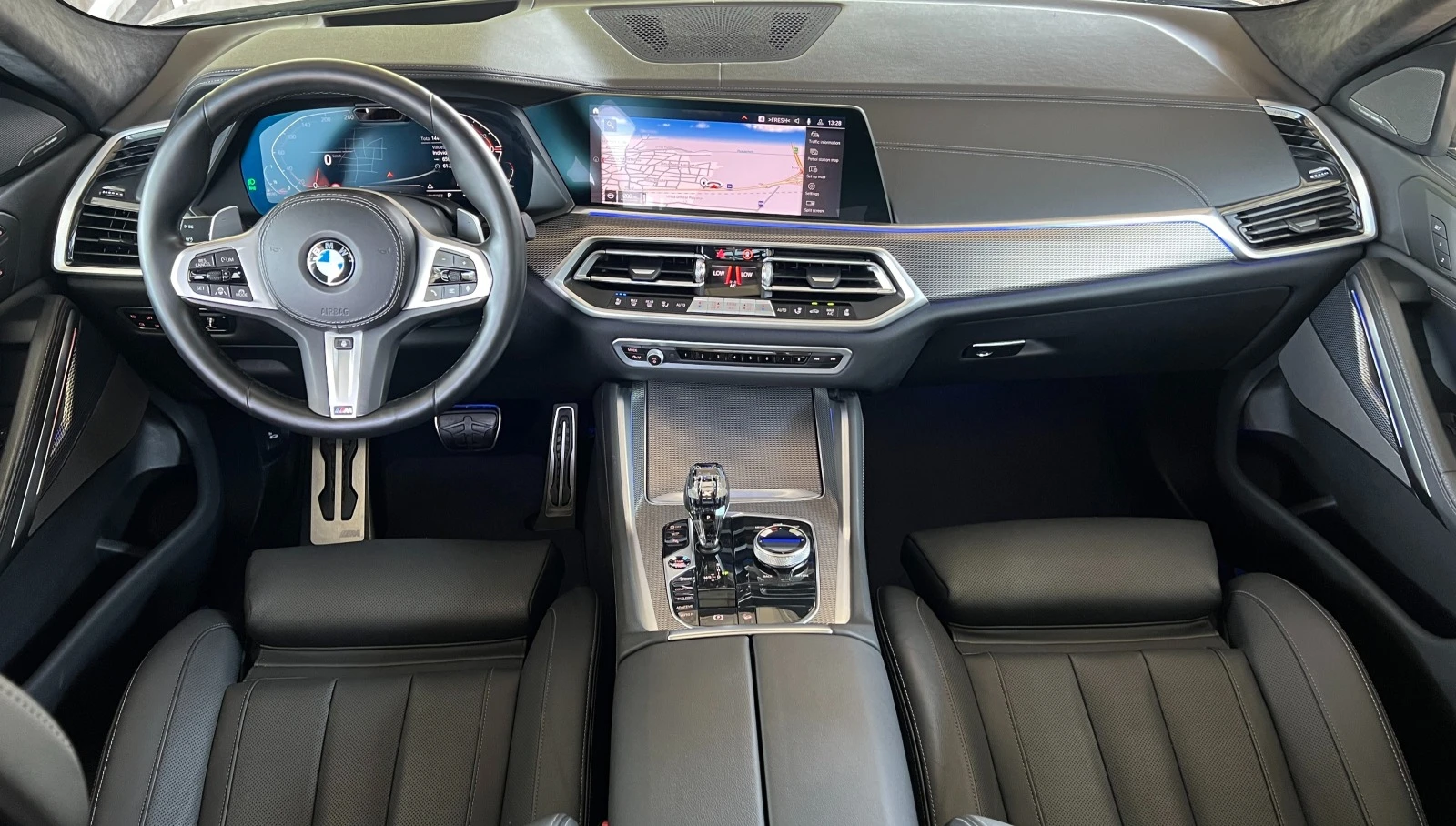 BMW X6 3.0 D XDRIVE-286 к.с./R22/LASER/ОБДУХВАНЕ/ПАНОРАМА - изображение 10